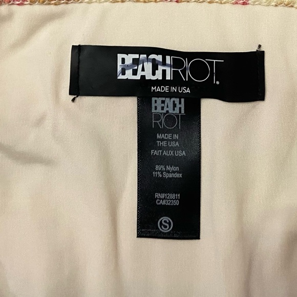 New! Beach Riot Becca Primary Dip Dye Bikini Swim Bottom 24991 - Picture 5 of 6